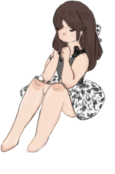 Illustrated portrait of Zipei